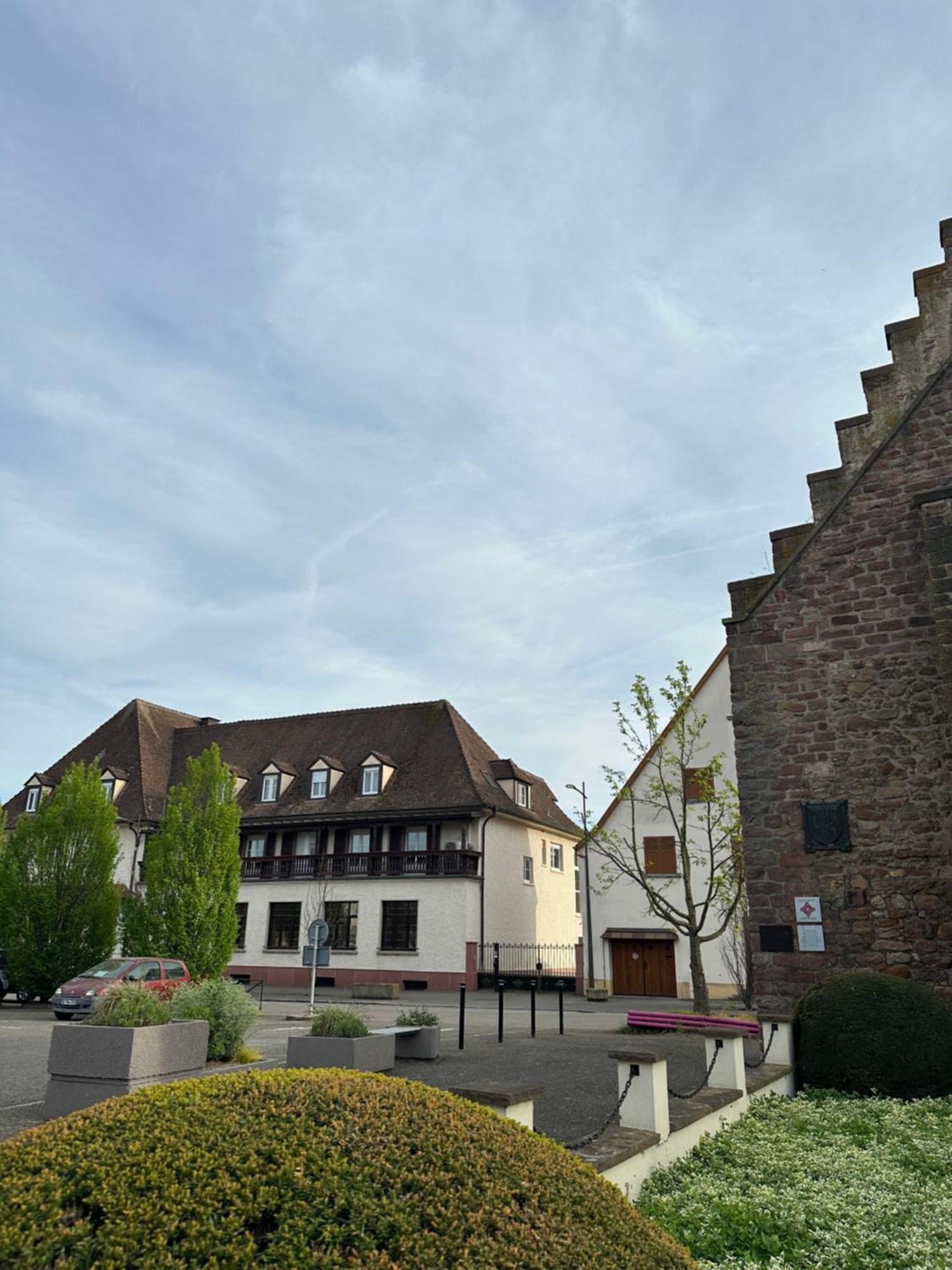 Hotel Au Nid De Cigognes Ostheim Exterior photo